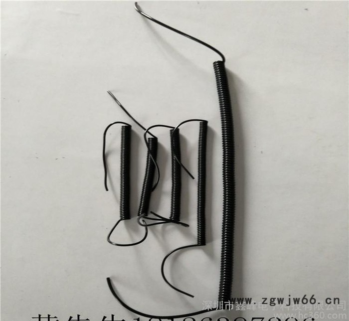 塑料弹簧挂绳 PU弹簧 EVA小弹簧挂绳现货图2