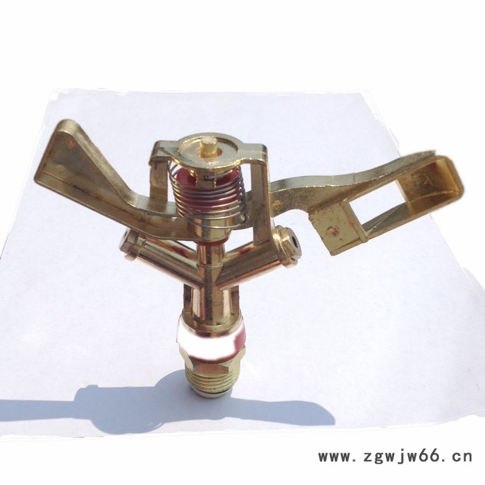 草地喷头360度旋转 锌合金旋转式园林喷头 4分锌合金摇臂喷  园林喷头图6