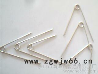 供应别针配件 弹簧别针 V字形别针 扣针配件图2