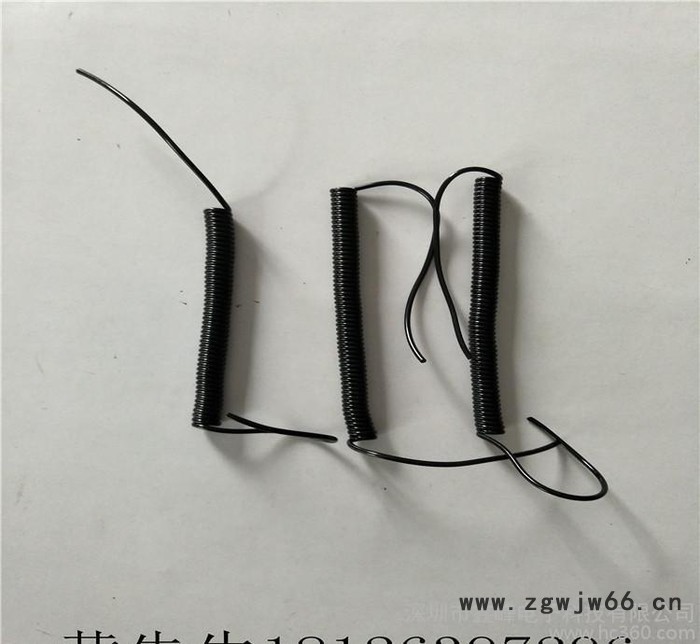 塑料弹簧挂绳PU弹簧 EVA小弹簧挂绳现货图2