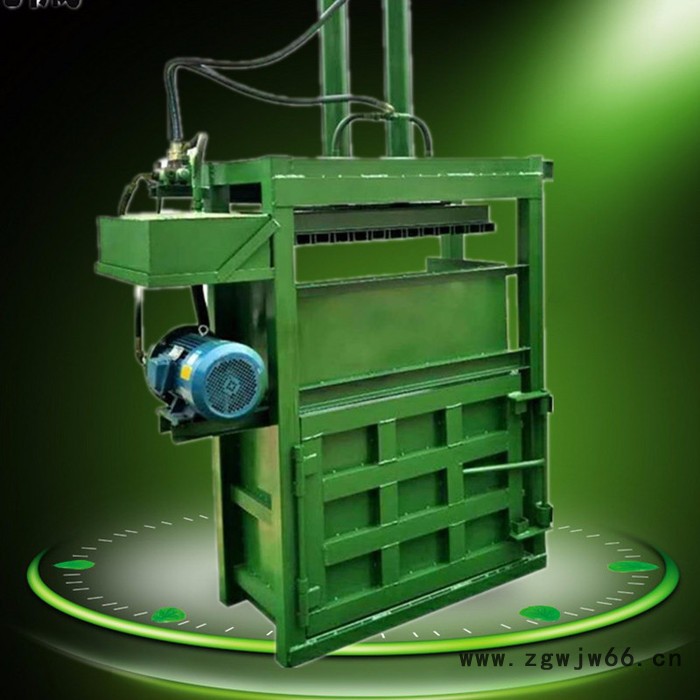 棉絮边角料 桑树叶液压打包机 矿泉水瓶压包机 旧弹簧压扁机图6