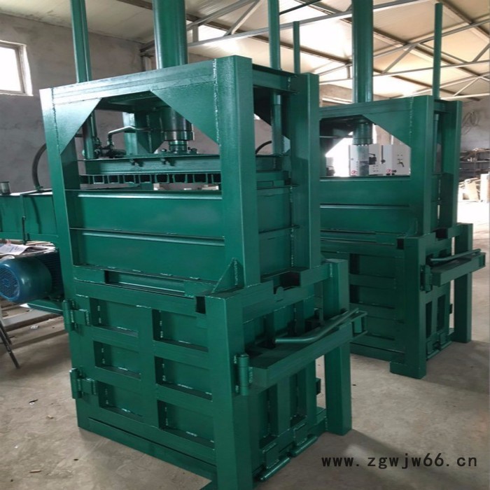 棉絮边角料 桑树叶液压打包机 矿泉水瓶压包机 旧弹簧压扁机图3