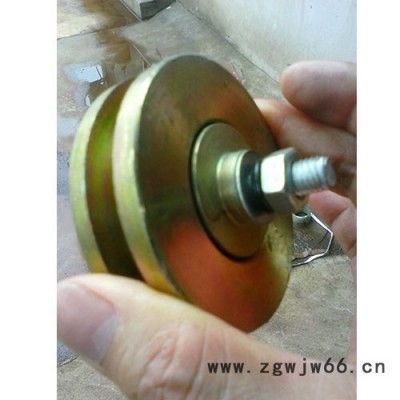 恒义HY【施工升降机门对开连锁装置 铁皮对开门锁 人货电梯门锁弹簧】