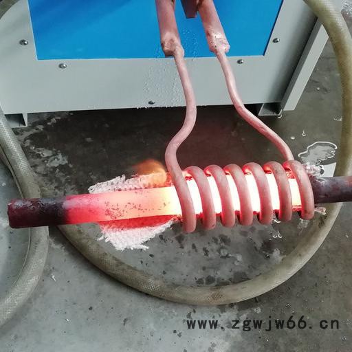 汽车钢板弹簧(板簧)卷耳加热设备 板簧卷耳高加热设备 板簧卷耳超音频加热设备 河南德胜图6