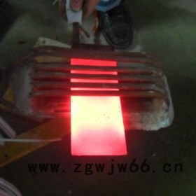 汽车钢板弹簧(板簧)卷耳加热设备 板簧卷耳高加热设备 板簧卷耳超音频加热设备 河南德胜图5