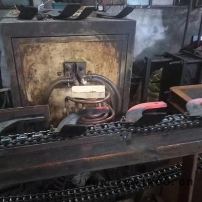 汽车钢板弹簧(板簧)卷耳加热设备 板簧卷耳高加热设备 板簧卷耳超音频加热设备 河南德胜图7