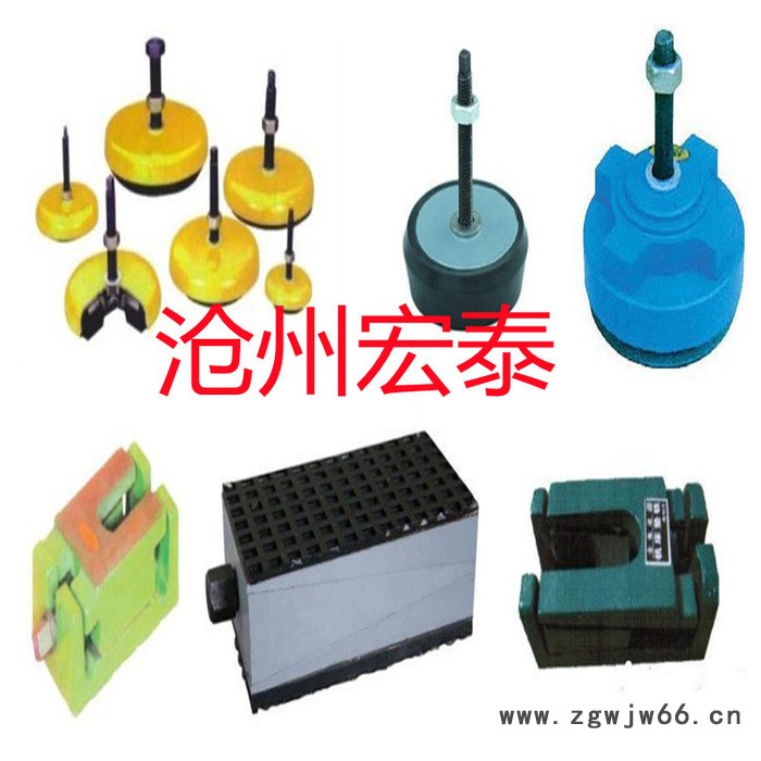 沧州宏泰定制冲床减震器风机水泵空调空气能弹簧减震垫 裁断机防震垫气垫减震器等图3