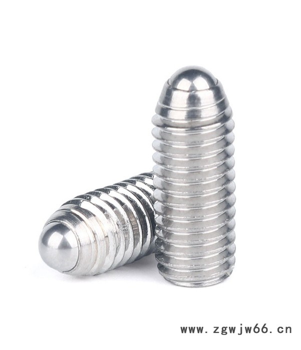 钢珠紧定 波珠 304不锈钢波珠 定位珠 波子 波仔螺丝 弹簧球头柱塞  螺丝批发图2