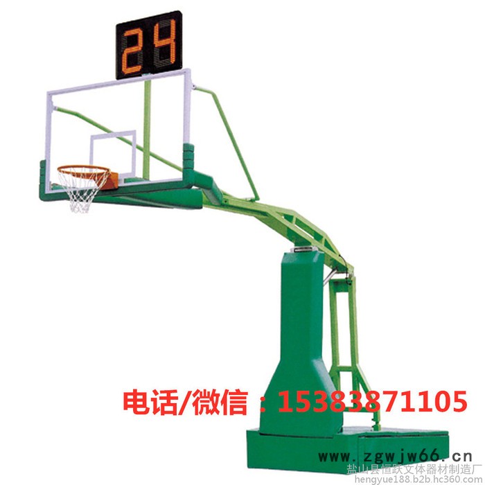 移动篮球架  儿童篮球架  电动液压篮球架  升降篮球架  单臂篮球架  篮球架双弹簧篮筐  平箱篮球架  恒跃文体厂家图2