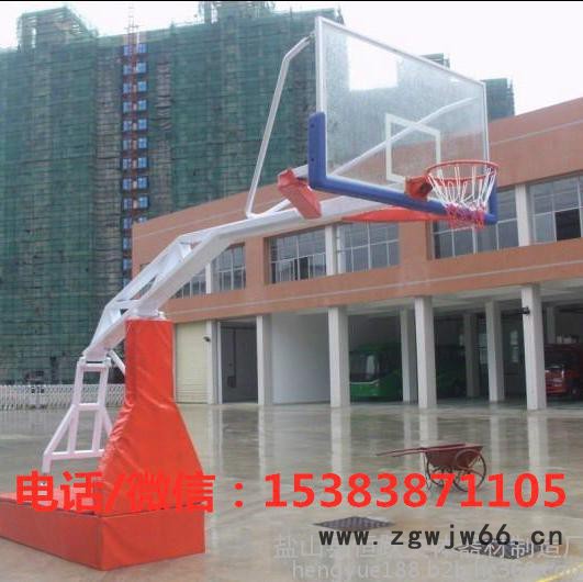 移动篮球架  儿童篮球架  电动液压篮球架  升降篮球架  单臂篮球架  篮球架双弹簧篮筐  平箱篮球架  恒跃文体厂家图4