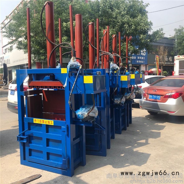 薄铁皮液压打包机 恒泰蓬松物料打包机 海绵弹簧垫压块机价格图2