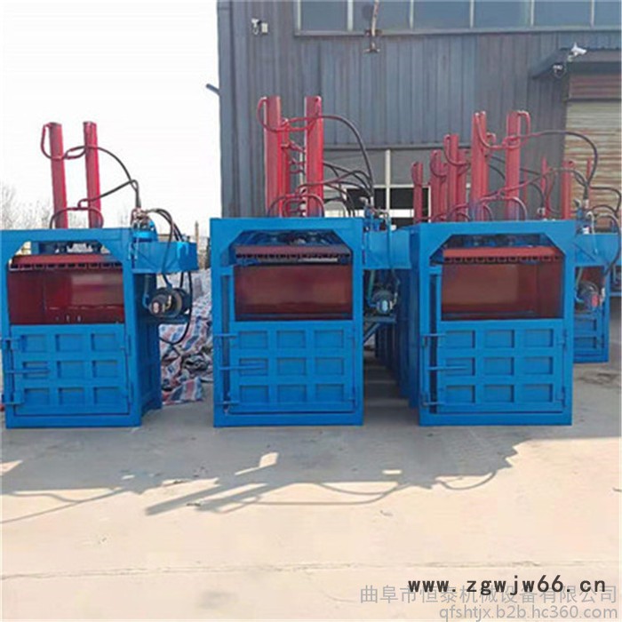 薄铁皮液压打包机 恒泰蓬松物料打包机 海绵弹簧垫压块机价格图8