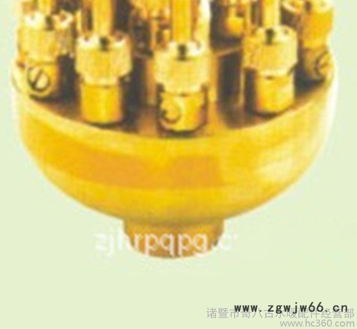 可调三层花喷头(喷泉喷头）  直销