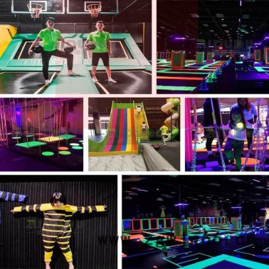 保定益瑞游乐设备有限公司郑州生产厂家 pp黑色蹦面 专业体训蹦面 彩色蹦面 各种弹簧 三角勾图3