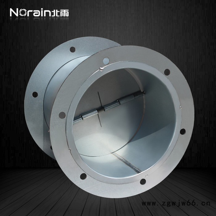 北雨 镀锌双法兰止回阀 止逆阀 镀锌逆止阀 弹簧复位截止调节阀 直径80-400mm有大量现货 其他尺寸可定制图2