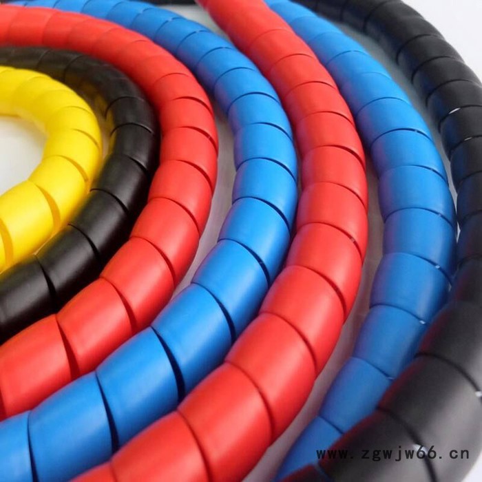 **螺旋护套  塑料螺旋护套 螺旋保护套 油管弹簧护套管 螺旋护套图3