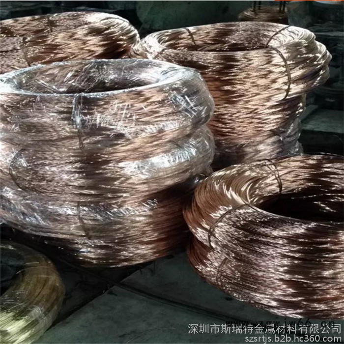 c17200铍铜线高弹性铍青铜线C17300高硬度铍铜线弹簧铍铜丝图2