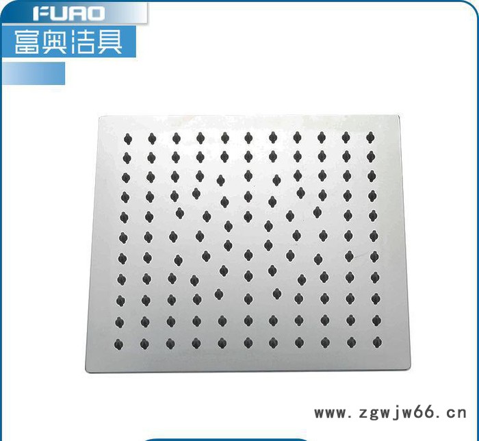 超薄不锈钢8寸方形顶喷 花洒喷头 耐摔淋浴喷头 **中图3