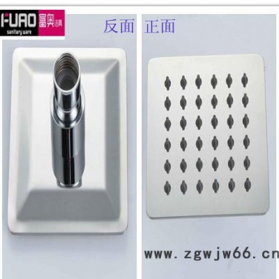 超薄不锈钢8寸方形顶喷 花洒喷头 耐摔淋浴喷头 **中