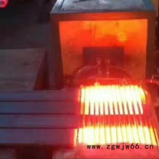 德州板簧卷耳加热设备 潍坊弹簧钢板卷耳高频加热电炉 板簧加热高频炉价格 120KW板簧卷耳超音频加热设备图5