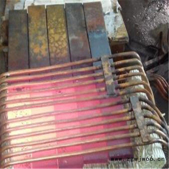 德州板簧卷耳加热设备 潍坊弹簧钢板卷耳高频加热电炉 板簧加热高频炉价格 120KW板簧卷耳超音频加热设备图4