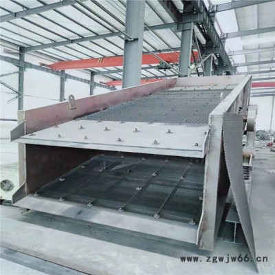 小型振动筛沙机电机直线全自震动弹簧脱水筛大型泥沙石分离机筛选