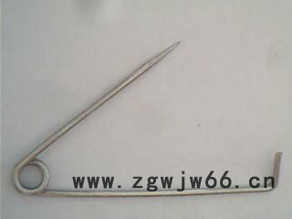 供应铭智牌 大中小号 扣针配件 弹簧别针  胸花扣针图3