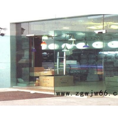 供应扬州地弹簧门钢化玻璃门专业测量定做安装