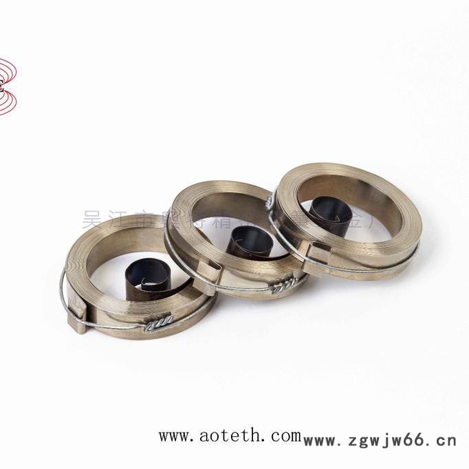 收线发条弹簧 涡卷弹簧 起动机发条弹簧 玩具发条弹簧图2