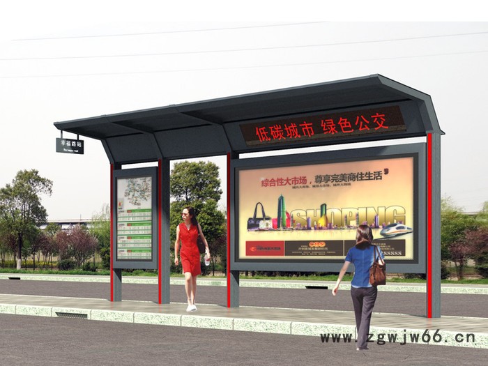 【江苏飞通】  户外广告亭 候车亭 电子灯箱 气弹簧液压支撑杆 气压杆 气动顶杆图2