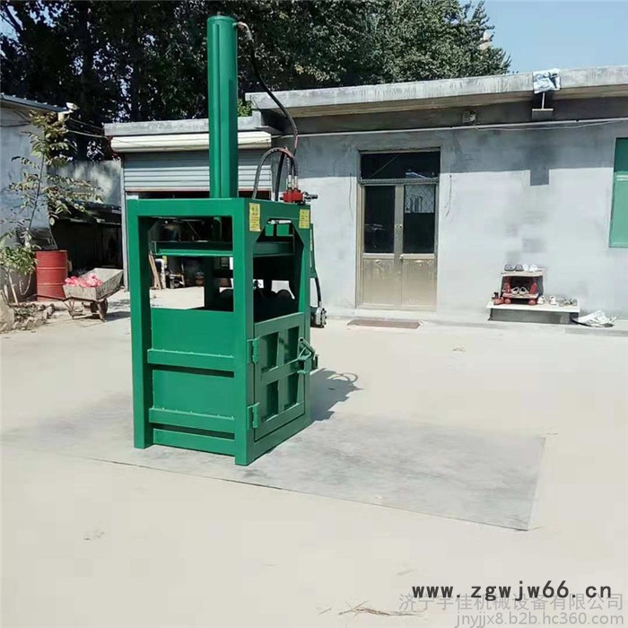 自动推包纸箱打包机 废弹簧铁管压缩打包机 宇佳废品站压包机图2