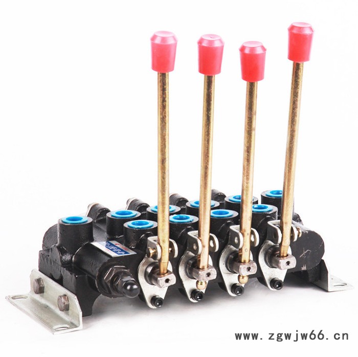 济南隆利液压工厂多路换向阀ZS1-L18E-OT-40 高压弹簧复位四联东风机械用液压阀图4