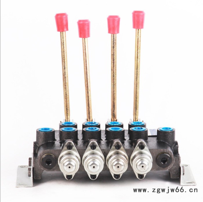 济南隆利液压工厂多路换向阀ZS1-L18E-OT-40 高压弹簧复位四联东风机械用液压阀图2