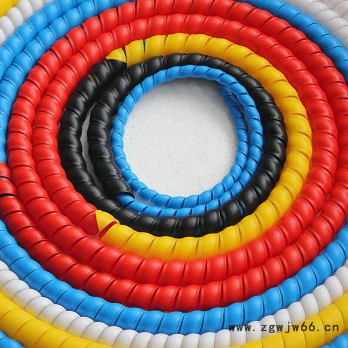 【神方】胶管护套 PP塑料螺旋护套 胶管螺旋护套 油管弹簧护套管 螺旋护套批发图4