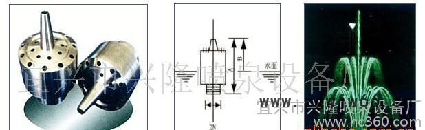 兴隆花柱喷头 兴隆喷泉图2
