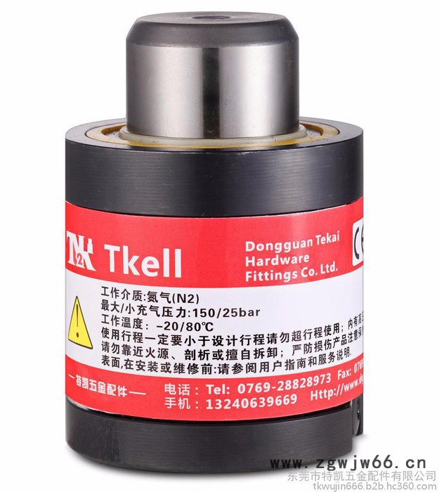 特凯氮气弹簧 ，模具氮气弹簧，气弹簧图2
