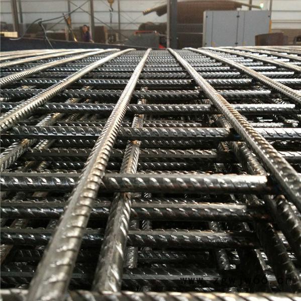 瑞旗隆丝网厂家加工生产钢筋网片 螺纹碰焊钢筋网片 弹簧钢筋网片 D10钢筋焊接网片 CRB550钢筋焊接网片图2