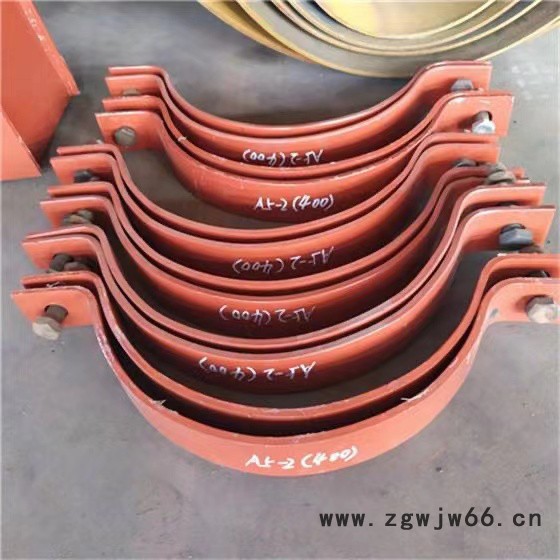 厂家定制三孔抱夹弹簧支吊架配件不锈钢管夹双螺栓管夹板双孔管夹支吊架连配件四螺栓管夹碳钢管夹恒力支吊架配件立管管夹图8