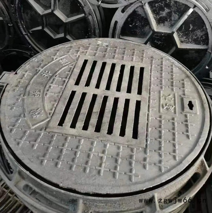 聚源铸造 防异响井盖防跳井盖防臭井盖防坠落井盖防位移井盖密封井盖订货 铸铁井盖图3