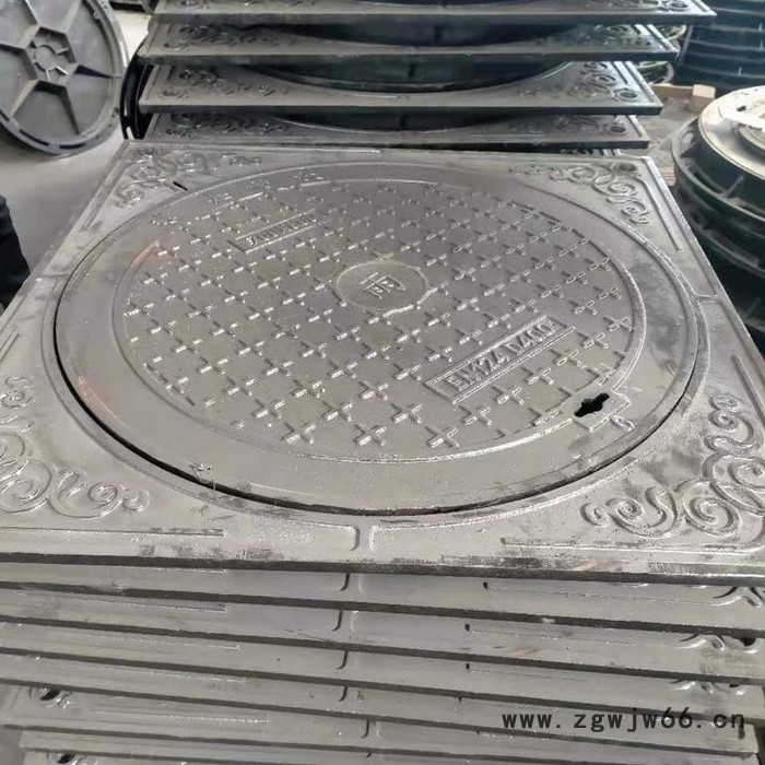 聚源铸造 防异响井盖防跳井盖防臭井盖防坠落井盖防位移井盖密封井盖订货 铸铁井盖图6