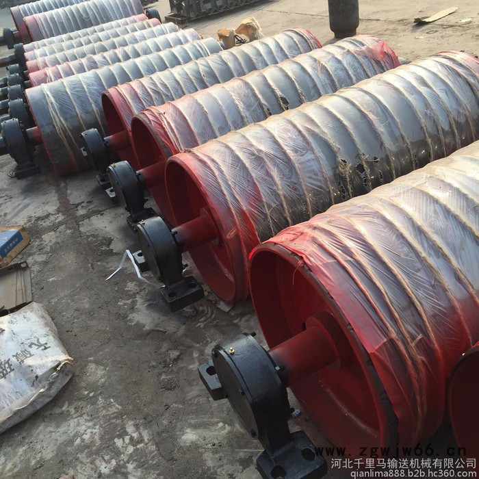 千里马牌 改向滚筒 传动滚筒包胶 滚筒 生产厂家 滚筒图6
