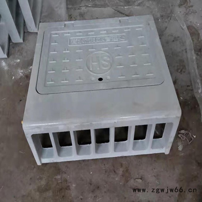 恒辉厂家供应复合树脂井盖 玻璃钢模压井盖 排污走人雨水篦子井盖图2