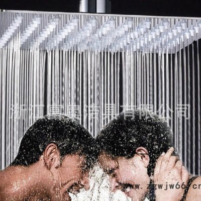 富奥卫浴 超薄201不锈钢顶喷 耐高温不锈钢喷头 10寸双人淋浴喷头