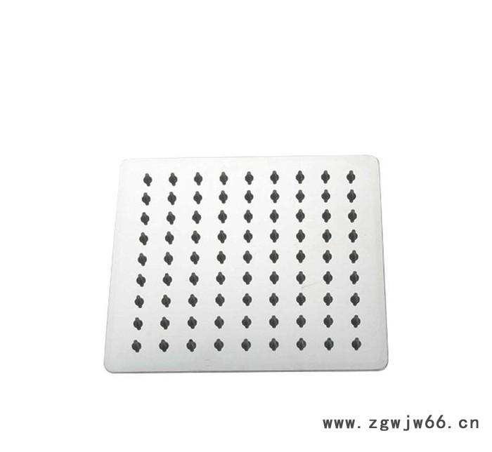 富奥卫浴 超薄201不锈钢顶喷 耐高温不锈钢喷头 10寸双人淋浴喷头图3