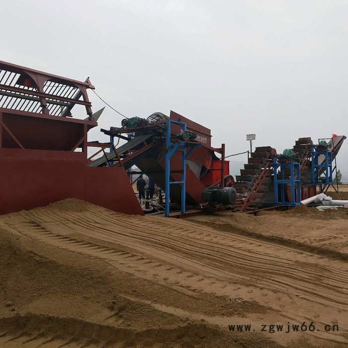 正邦 洗沙机 滚筒洗砂机 滚筒洗沙机 自动洗沙机图2