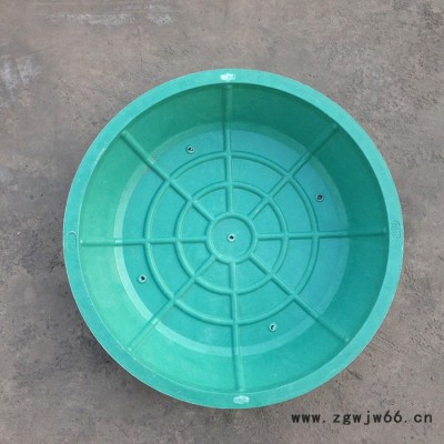 源头厂家 种植井盖 复合树脂圆形下沉式隐形绿化井盖植草盆井盖花盆井盖山东淄博岳峰井盖**