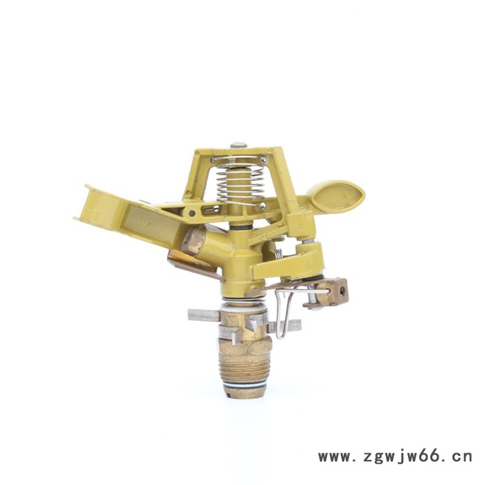 兴河  厂家生产摇臂合金喷头 大田喷灌系列喷洒均匀节约用水可搭配施肥图4