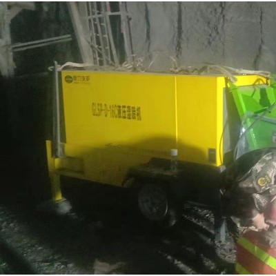 耿力支护GLSP-D-16C双喷头液压湿喷机 双喷头湿喷机优点