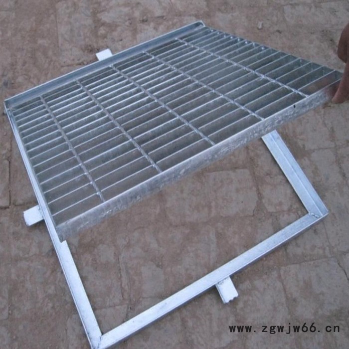 【朔利】方形钢格栅井盖  钢格板井盖批发 市政排水沟盖板 朔利格栅井盖图2