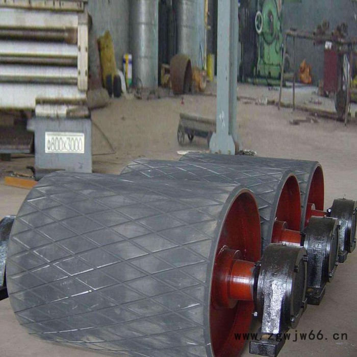 【鑫平】 加工定制 聚氨酯滚筒 包胶滚筒  铸胶滚筒图2